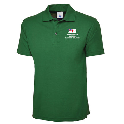 Custom Royal Navy Polo Shirts UK