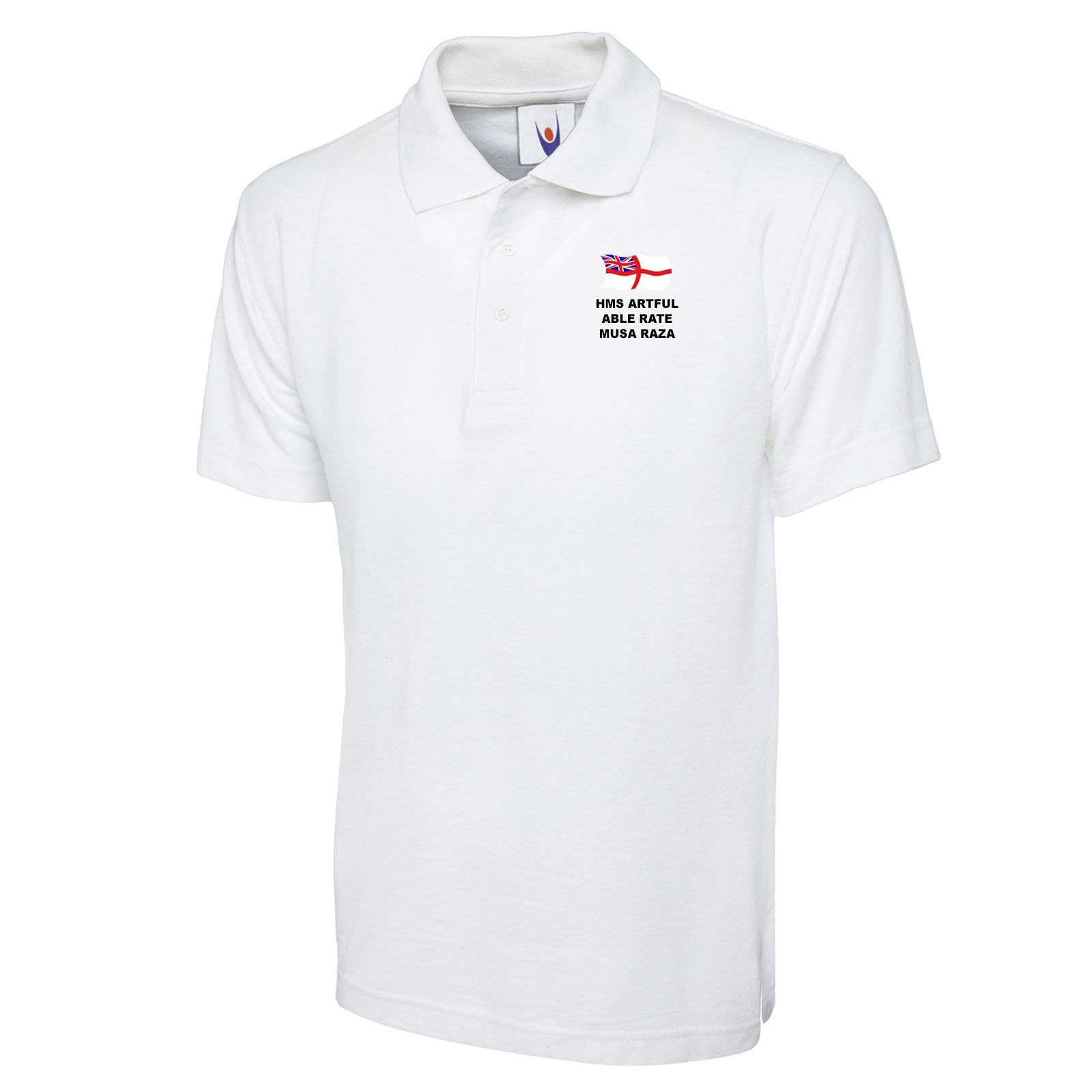 Custom Royal Navy Polo Shirts UK