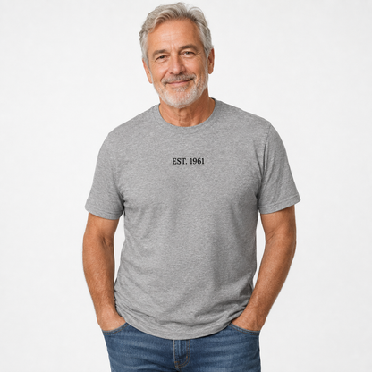 Custom T Shirt Any Text Added Minimal Embroidered Personalised Font
