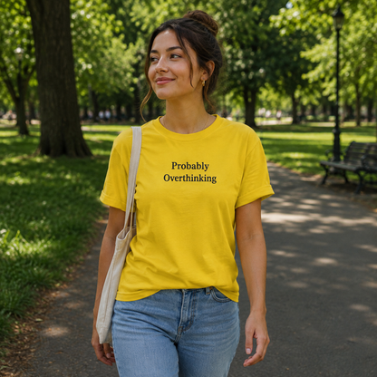 Custom T Shirt Any Text Added Minimal Embroidered Personalised Font