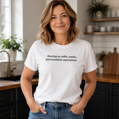 Custom T Shirt Any Text Added Minimal Embroidered Personalised Font
