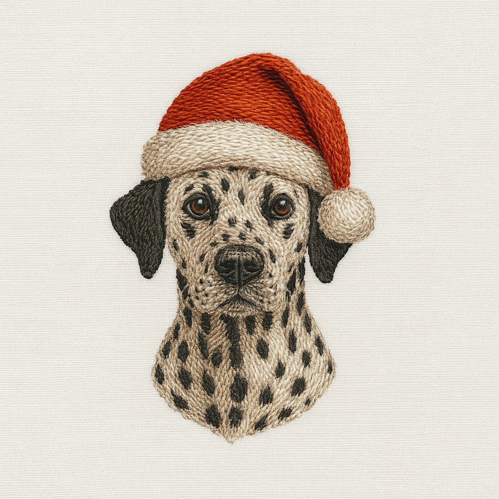 Dalmatian Christmas Jumper