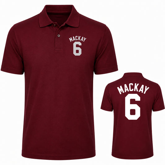 Dave Mackay Hearts Football Shirt