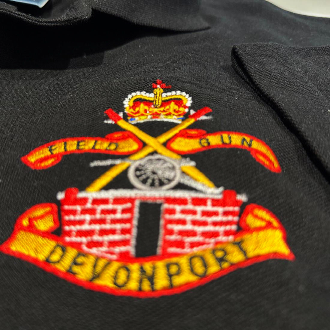 Devonport Field Gun Crew Embroidered Classic Polo Shirt