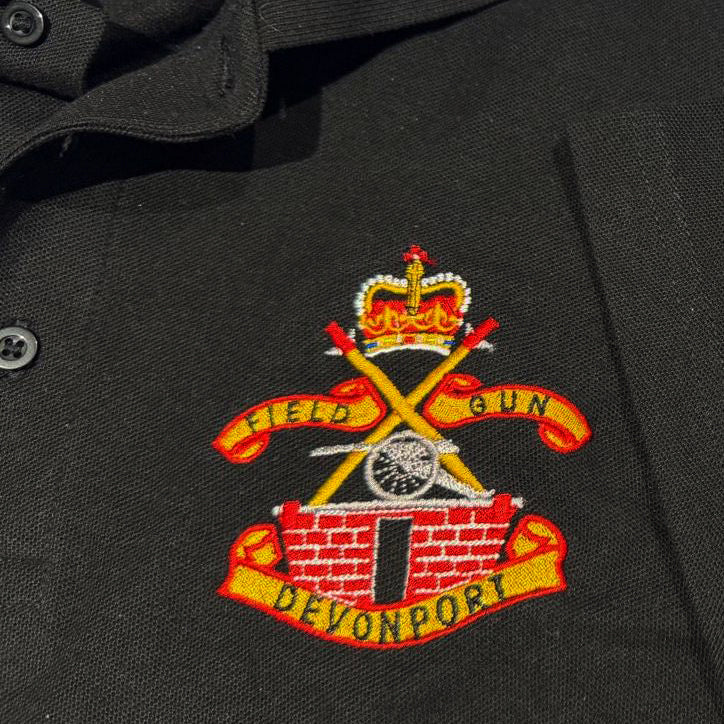 Devonport Field Gun Crew Embroidered Classic Polo Shirt