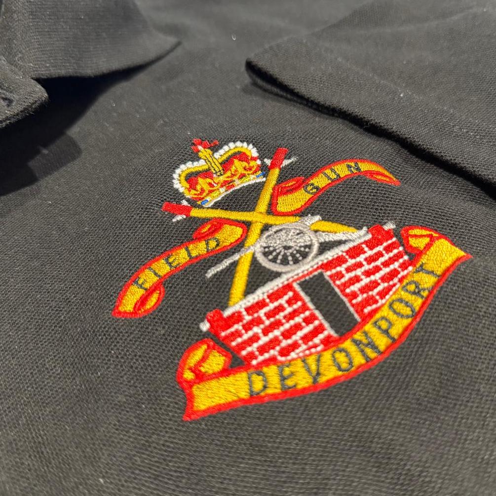 Devonport Field Gun Crew Embroidered Classic Polo Shirt