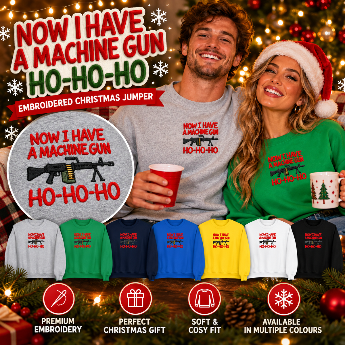 Die Hard Christmas Jumper