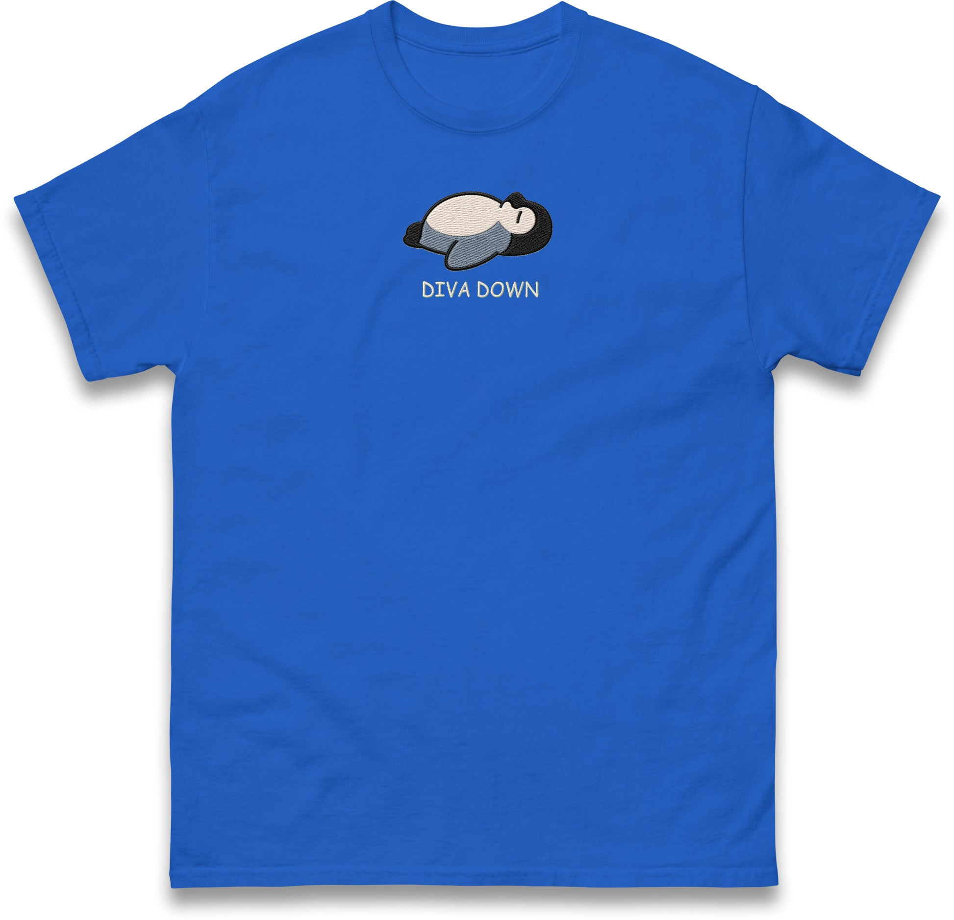 Diva Down Penguin T Shirt Funny Penguin Tee Cute Animal Shirt