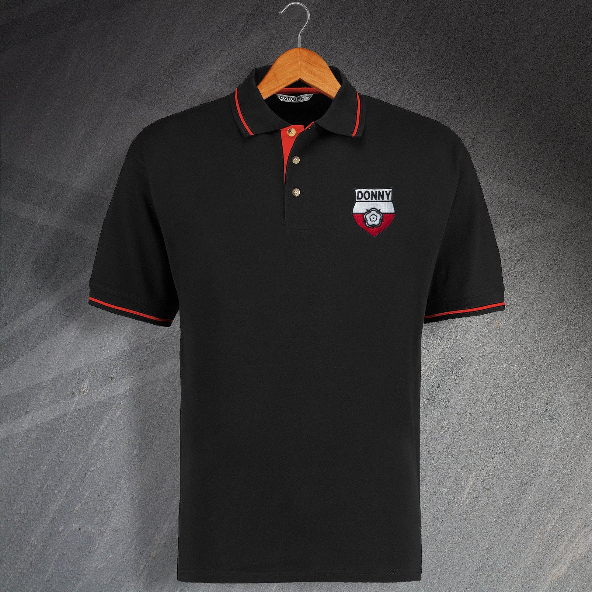 Retro Donny Contrast Polo Shirt