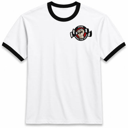 Pars Keep The Faith Embroidered Ringer Shirt