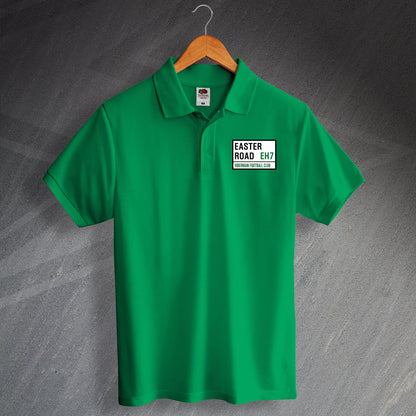 Easter Road Football Polo Shirt