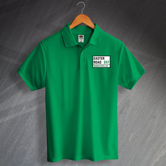 Easter Road Football Polo Shirt