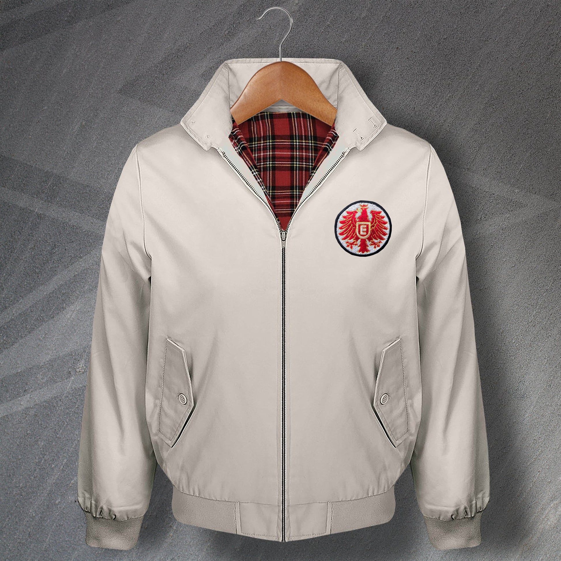 Retro Eintracht Frankfurt Harrington Jacket