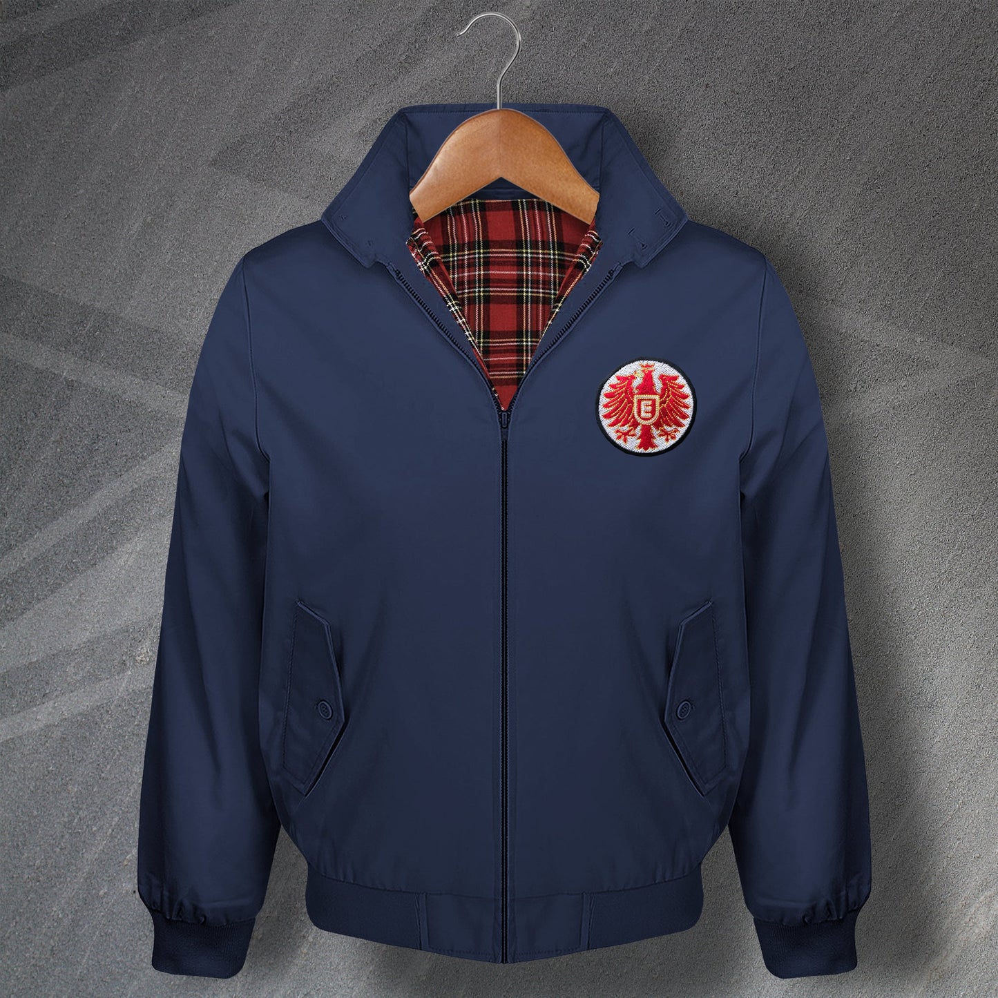 Retro Eintracht Frankfurt Harrington Jacket