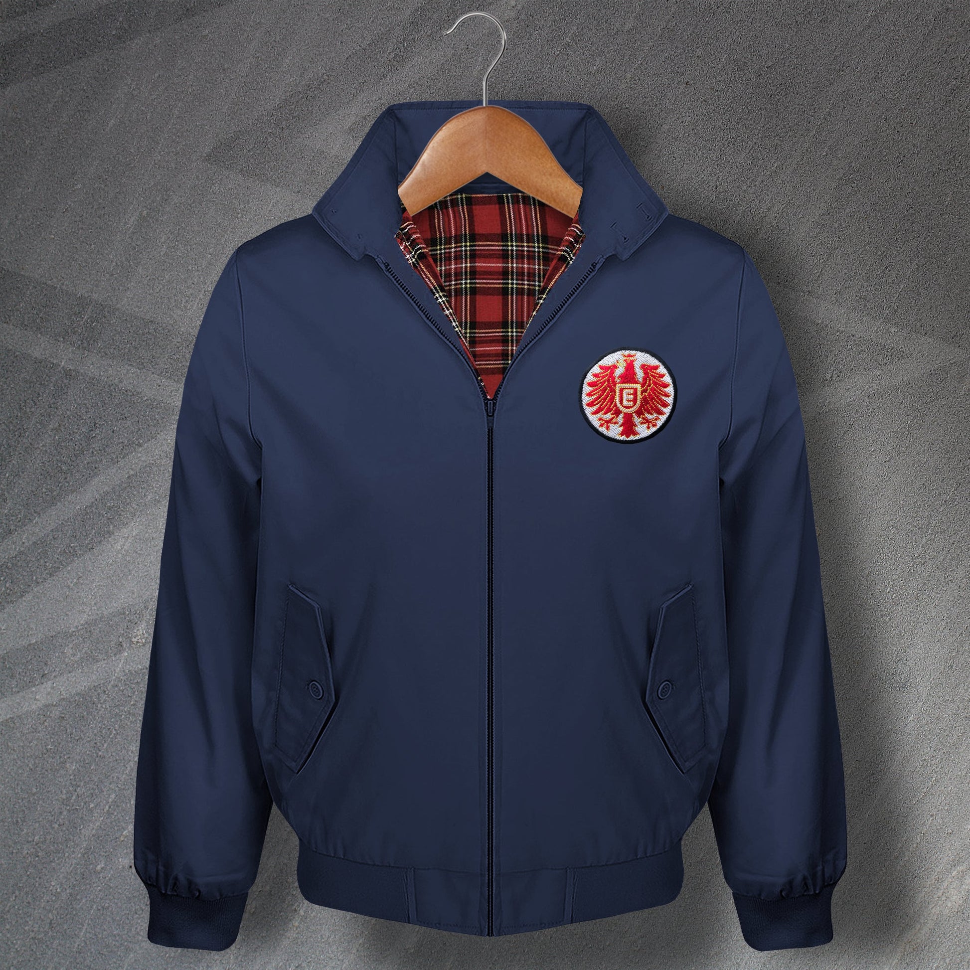 Retro Eintracht Frankfurt Harrington Jacket