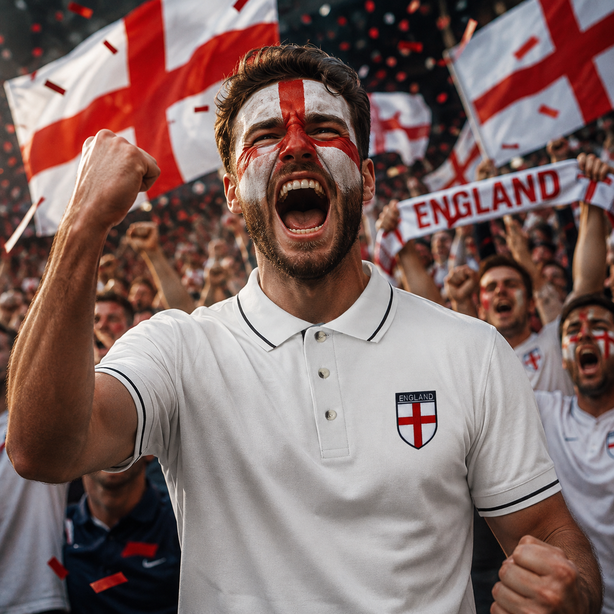 England Football Polo Shirt