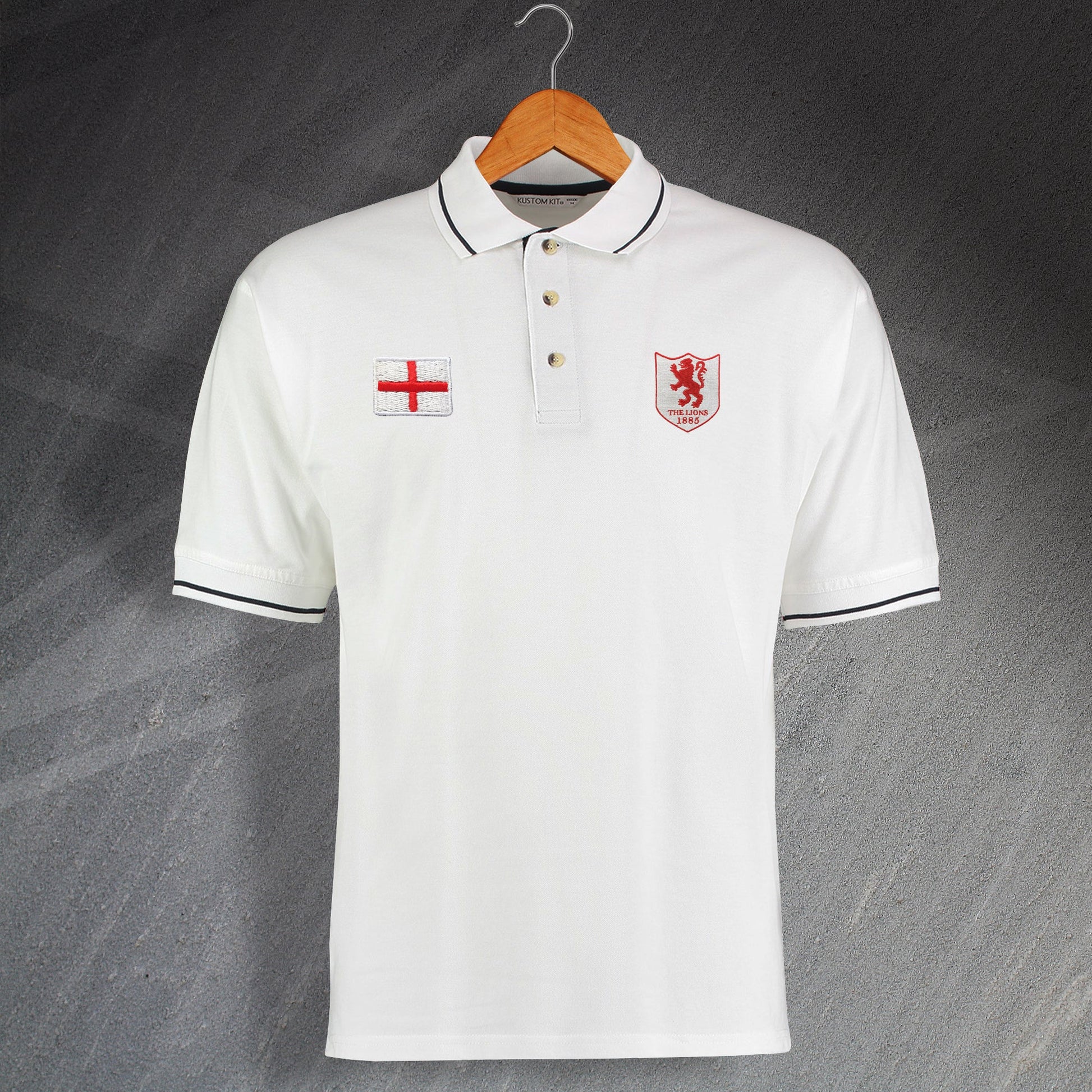 Personalised England Polo Shirt