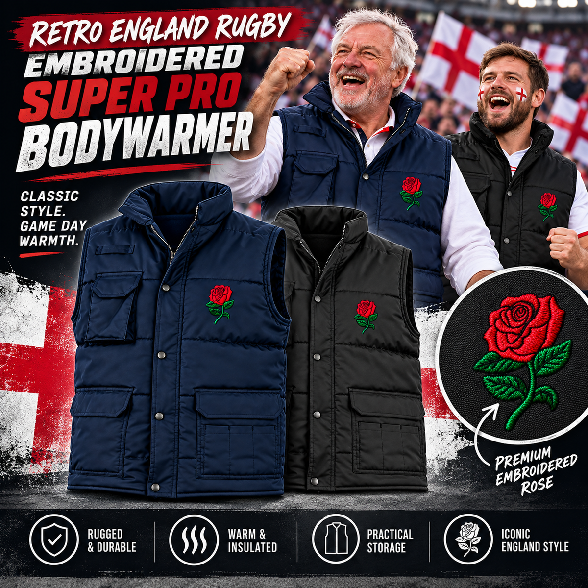 England Rugby Union Body Warmer