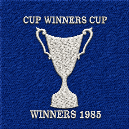 Everton Cup Winners Cup 1985 Shirt