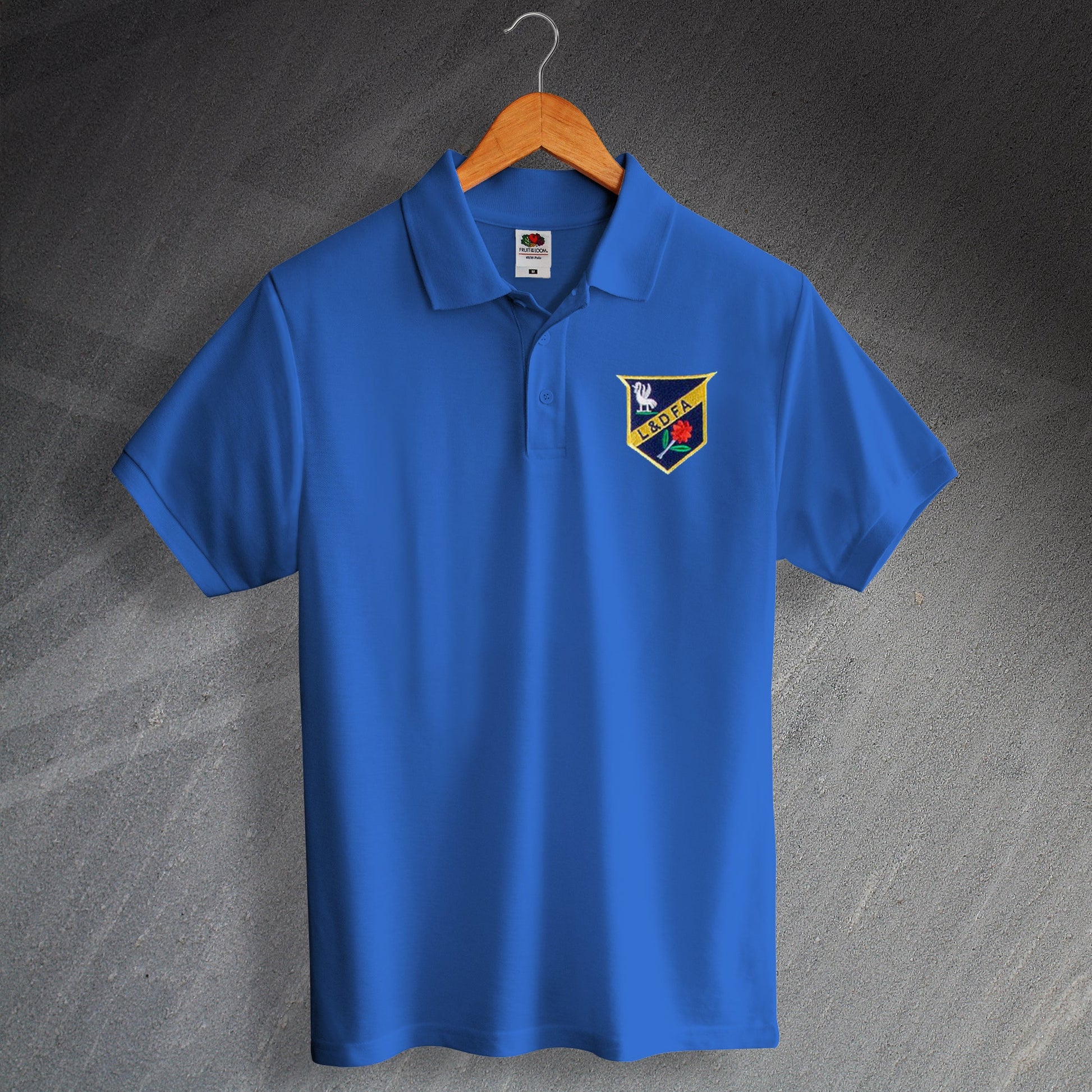Retro Everton Polo Shirt