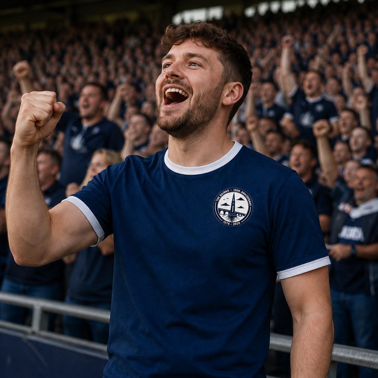 Falkirk 150th Anniversary Football Shirt