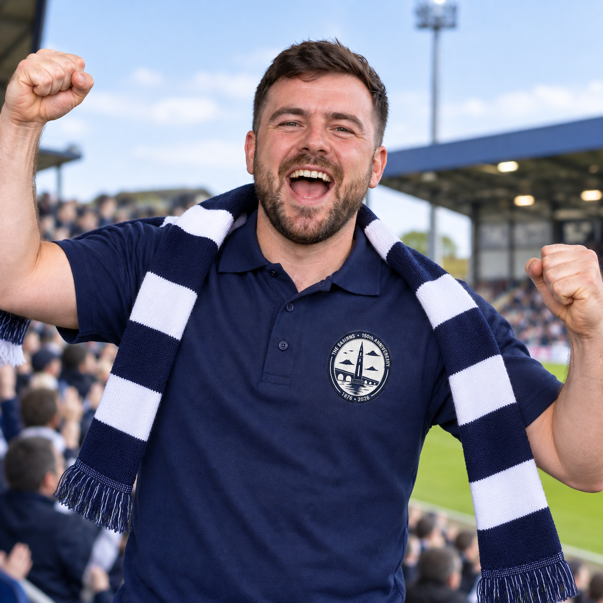 Falkirk 150th Anniversary Polo Shirt