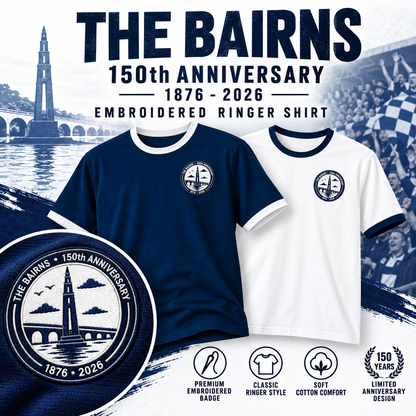 Falkirk 150th Anniversary Football Shirt