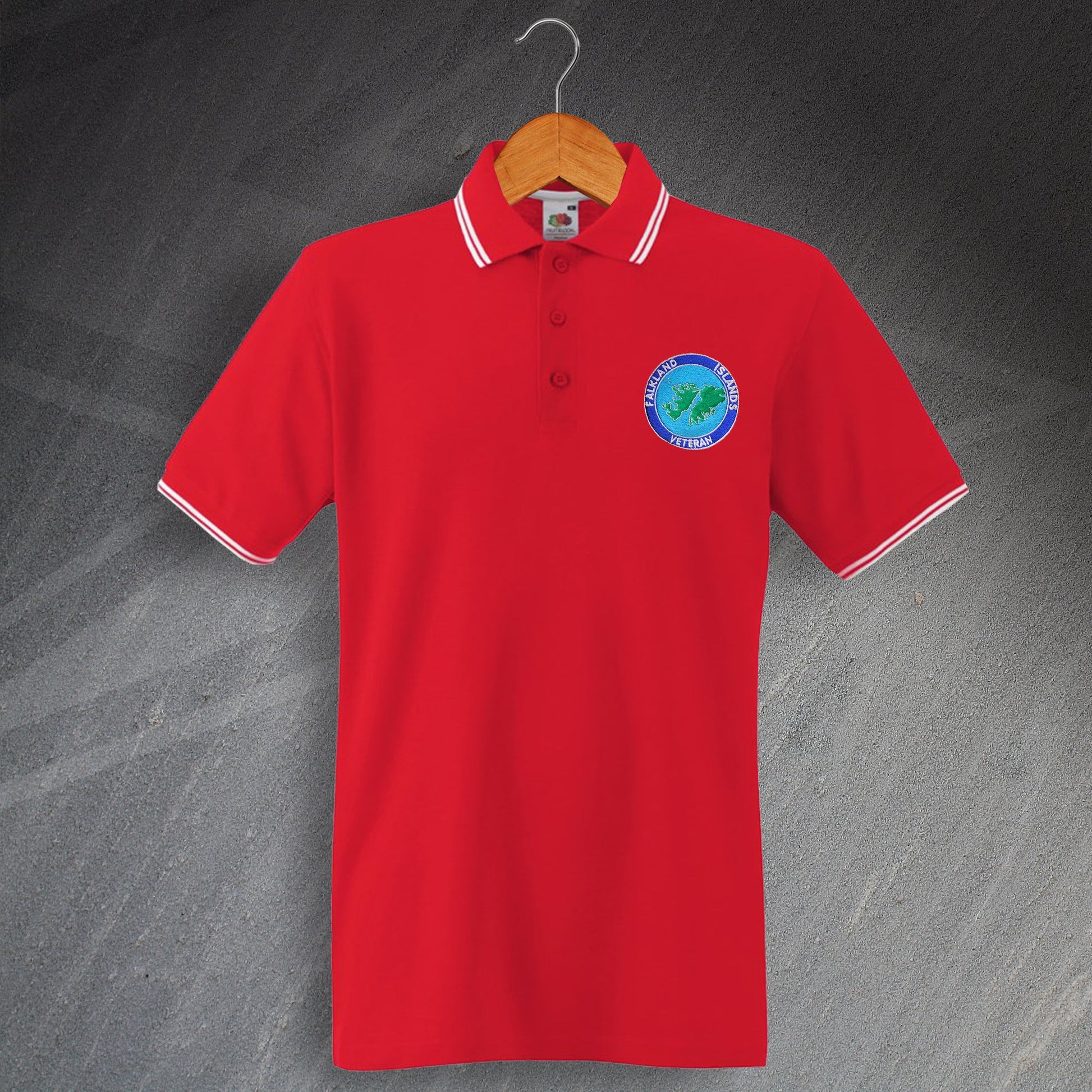 Falkland Islands Veteran Polo Shirt