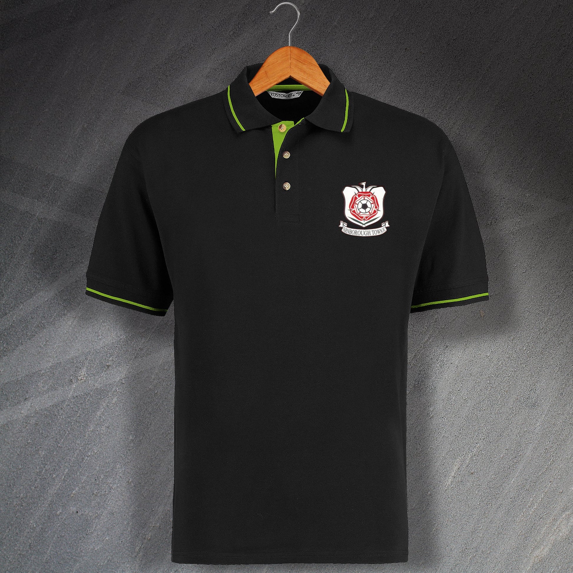Retro Farnborough Town Polo Shirt
