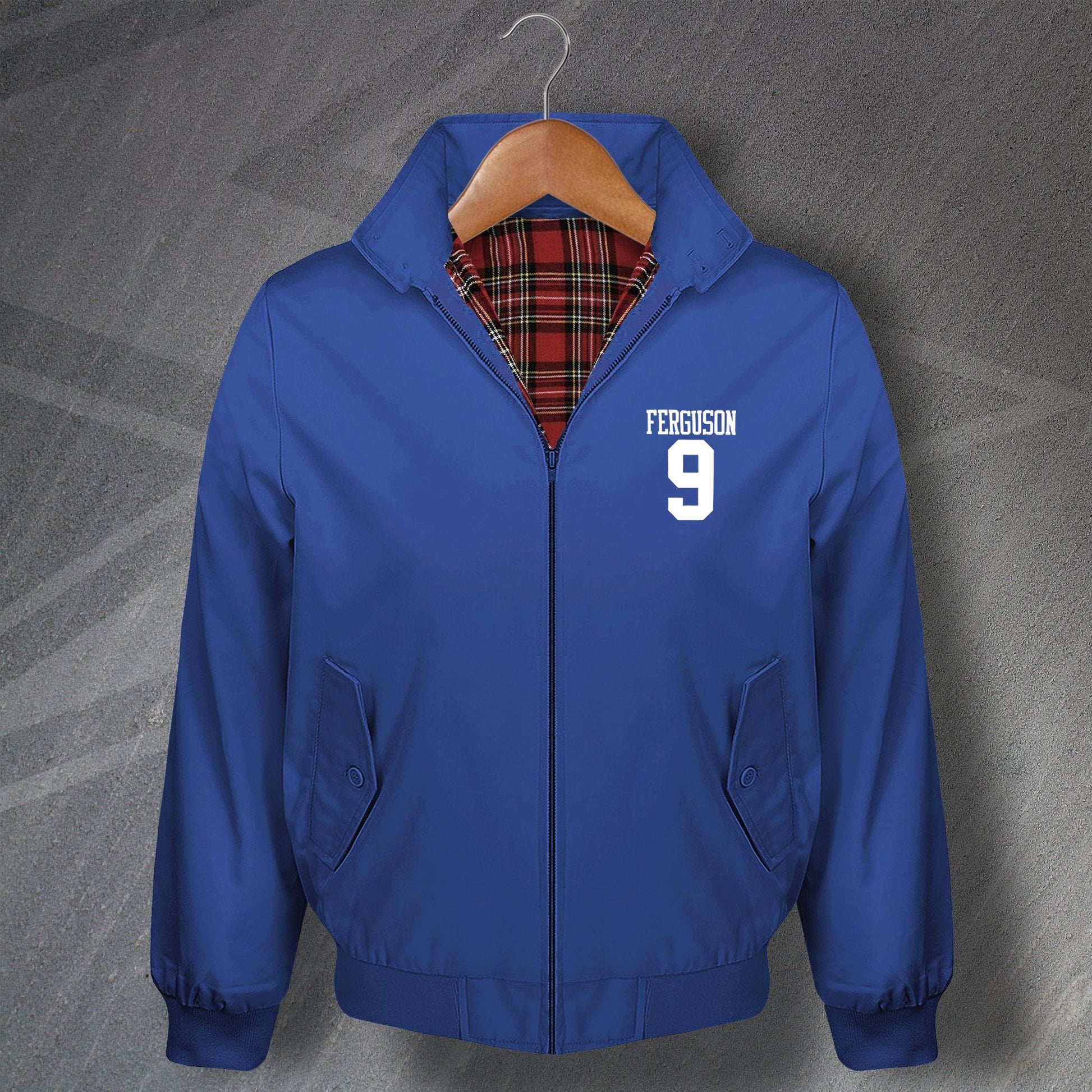 Personalised Football Harrington Jacket