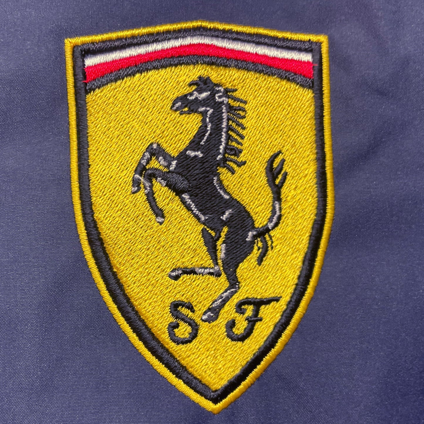 Retro Ferrari 1929 Embroidered Lightweight Soft Shell Jacket