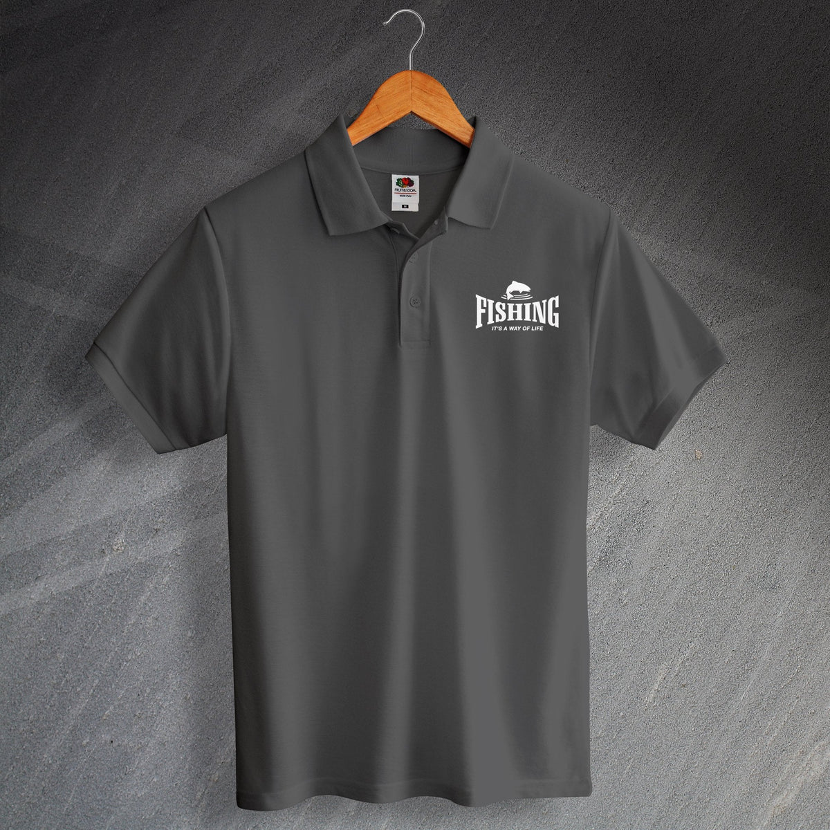 Fishing It's a Way of Life Polo Shirt