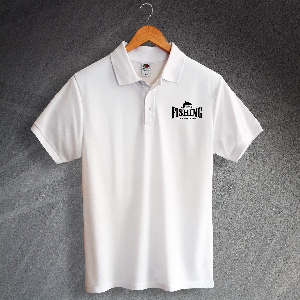 Fishing It's a Way of Life Polo Shirt