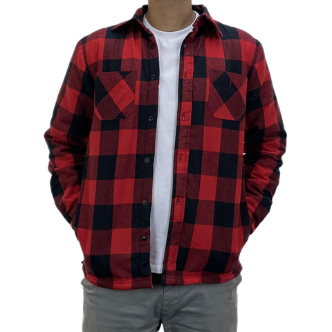 Fleece Lined Shirt Mens