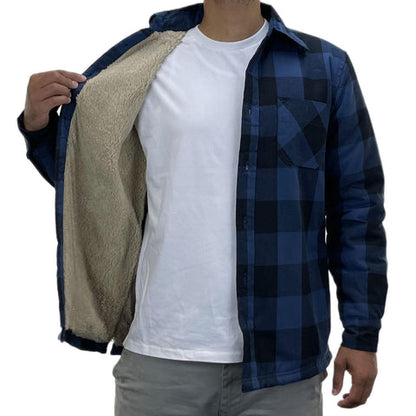 Fleece Lined Shirt Mens