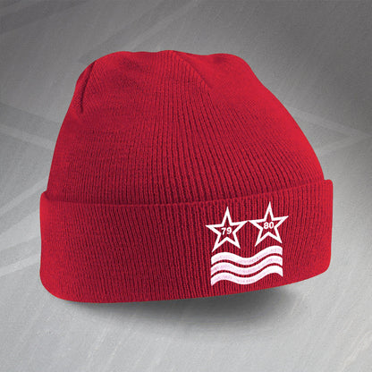 Forest Football Beanie Hat