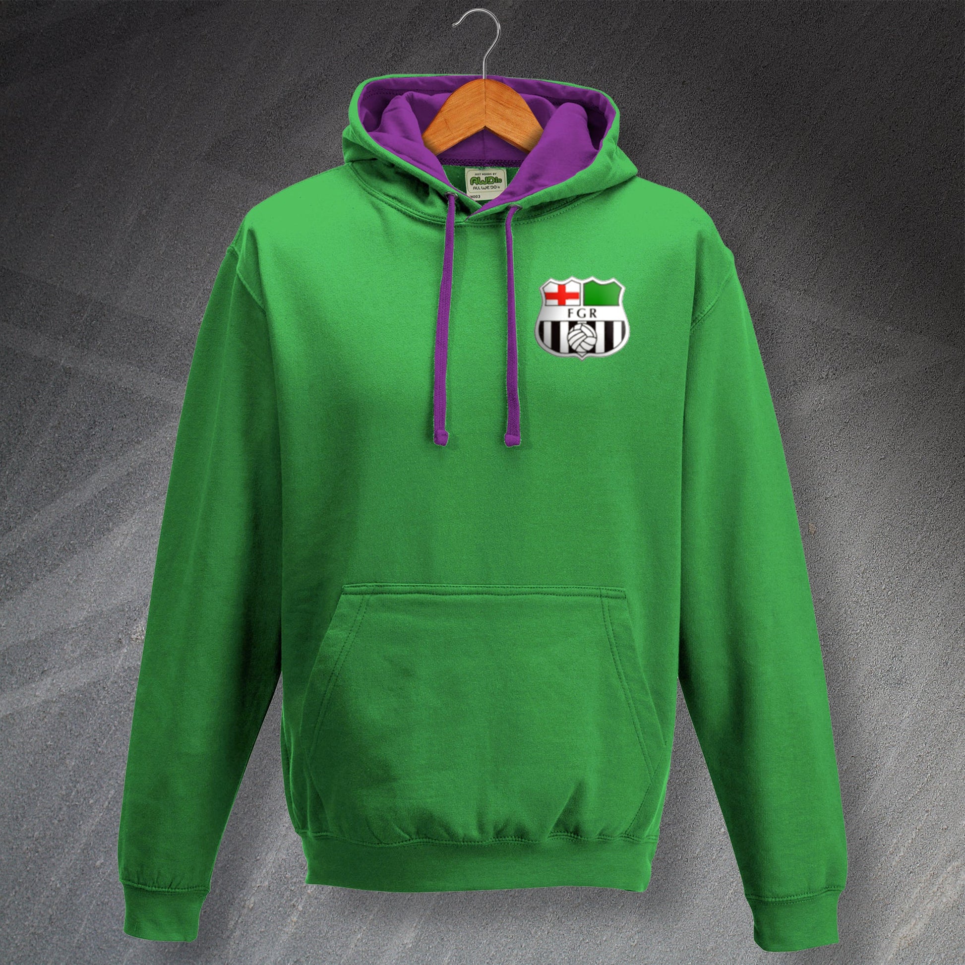 Forest Green Football Hoodie