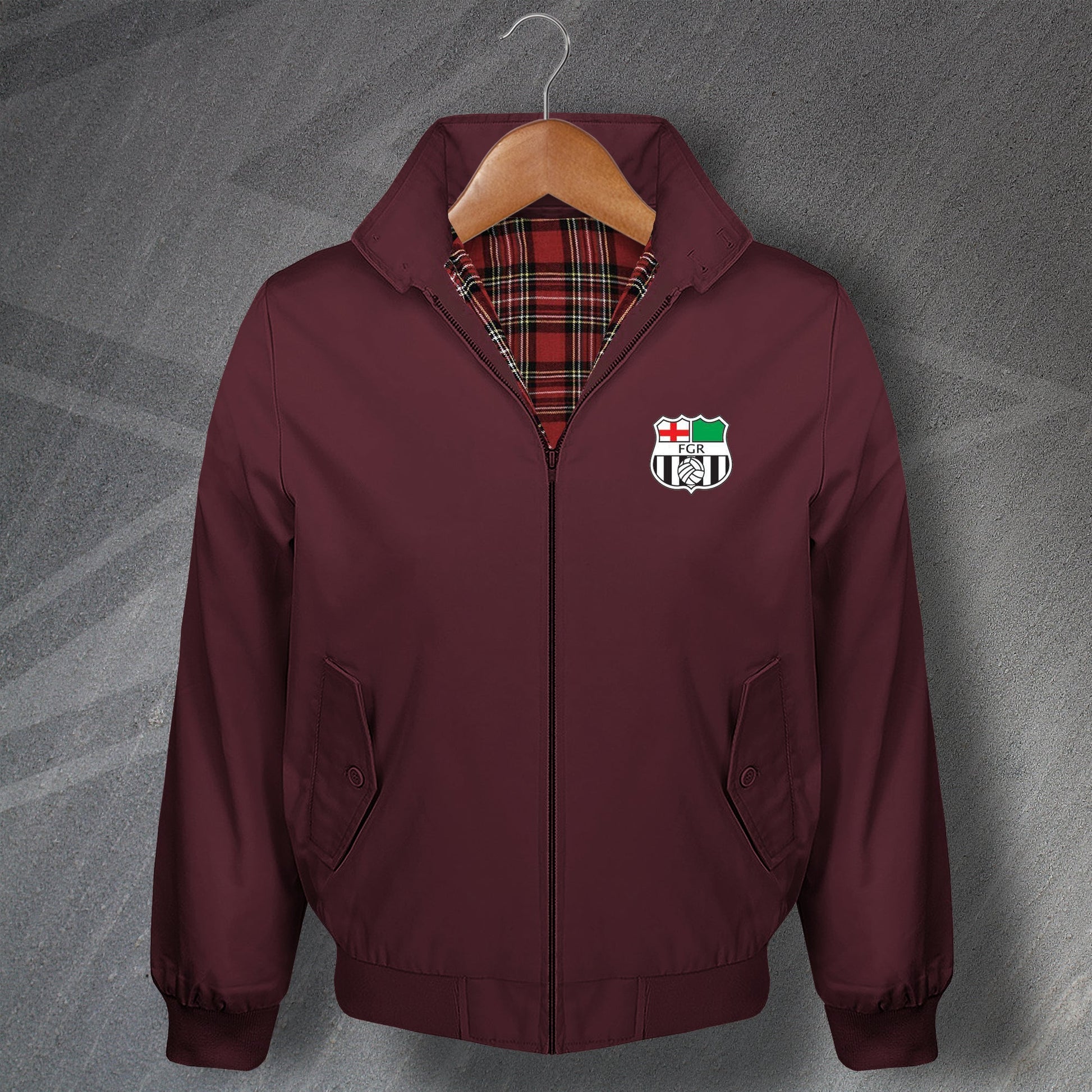 Forest Green Football Harrington Jacket