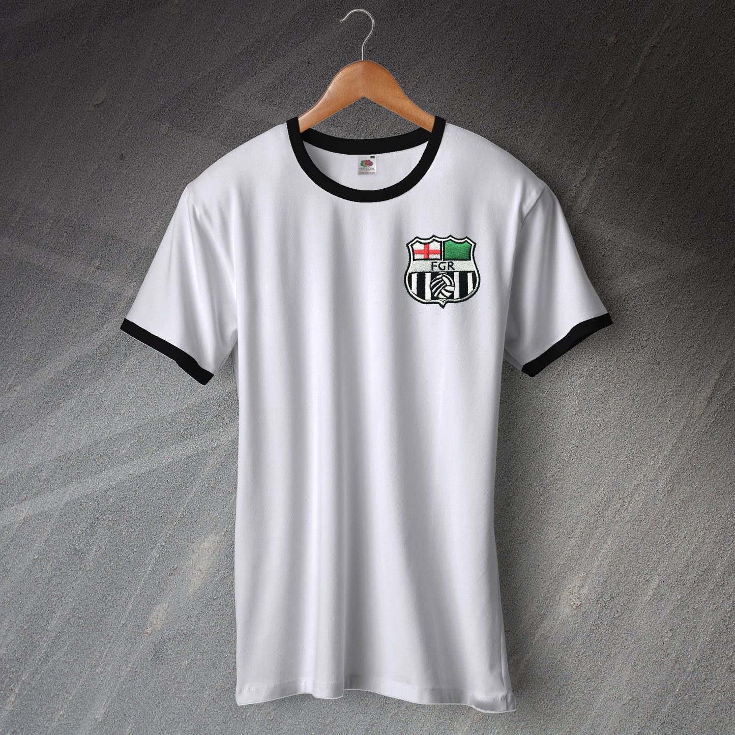 Retro Forest Green Football Shirt
