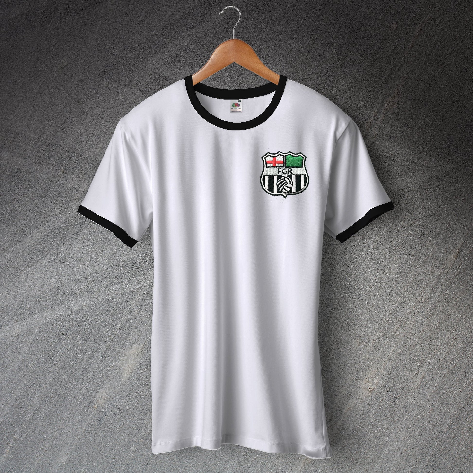 Retro Forest Green Football Shirt