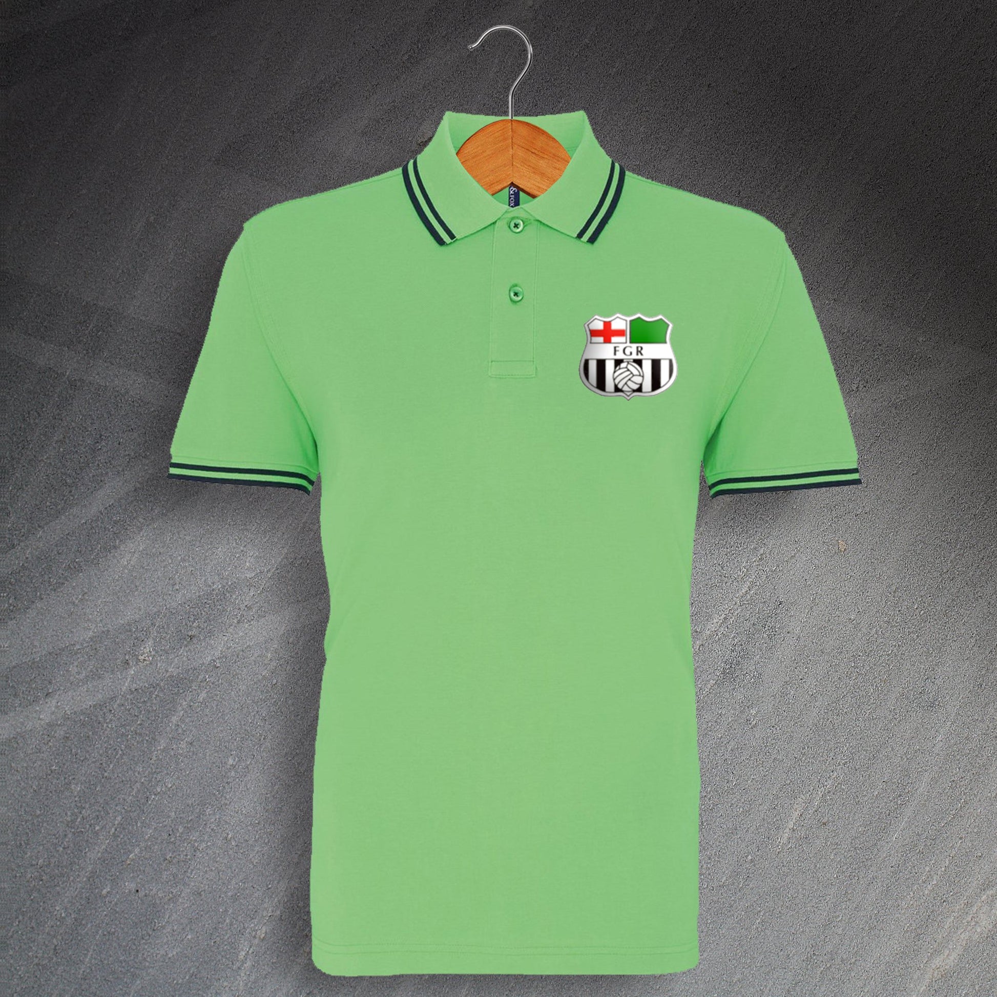 Forest Green Football Polo Shirt