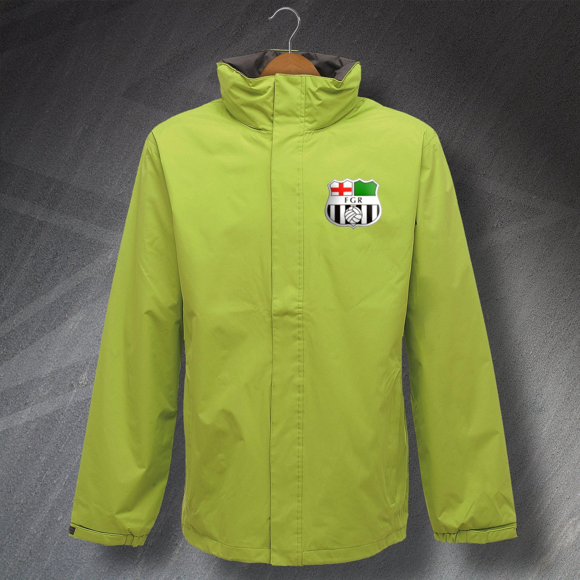 Forest Green Football Jacket