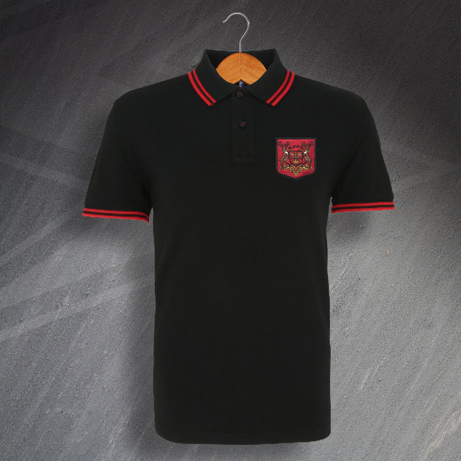 Classic Forest Football Polo Shirt