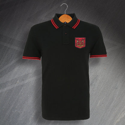 Classic Forest Football Polo Shirt