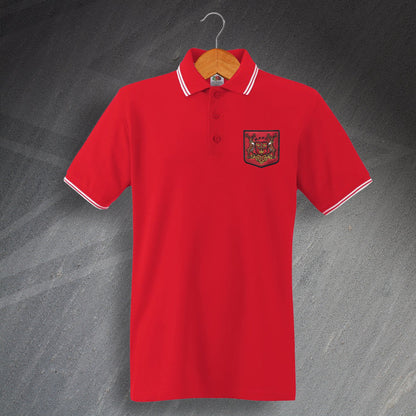 Classic Forest Football Polo Shirt