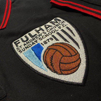 Old School Fulham Football Polo Shirt