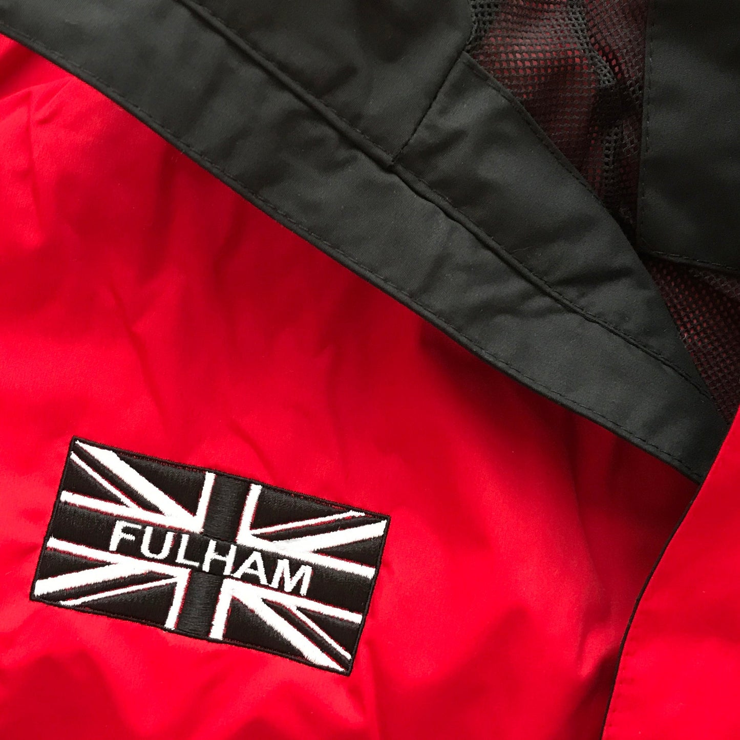 Fulham Union Jack Embroidered Badge