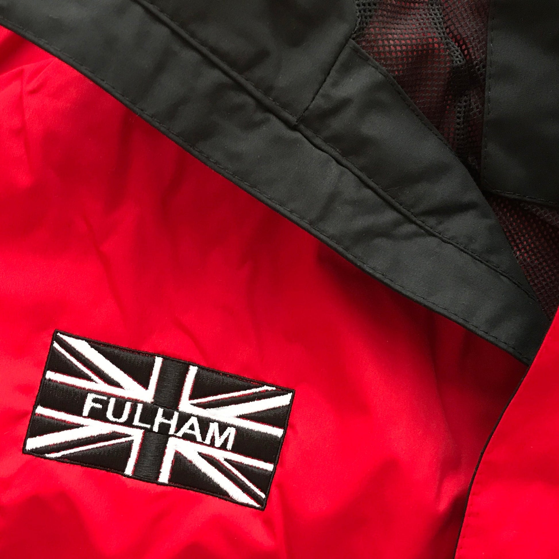 Fulham Union Jack Embroidered Badge