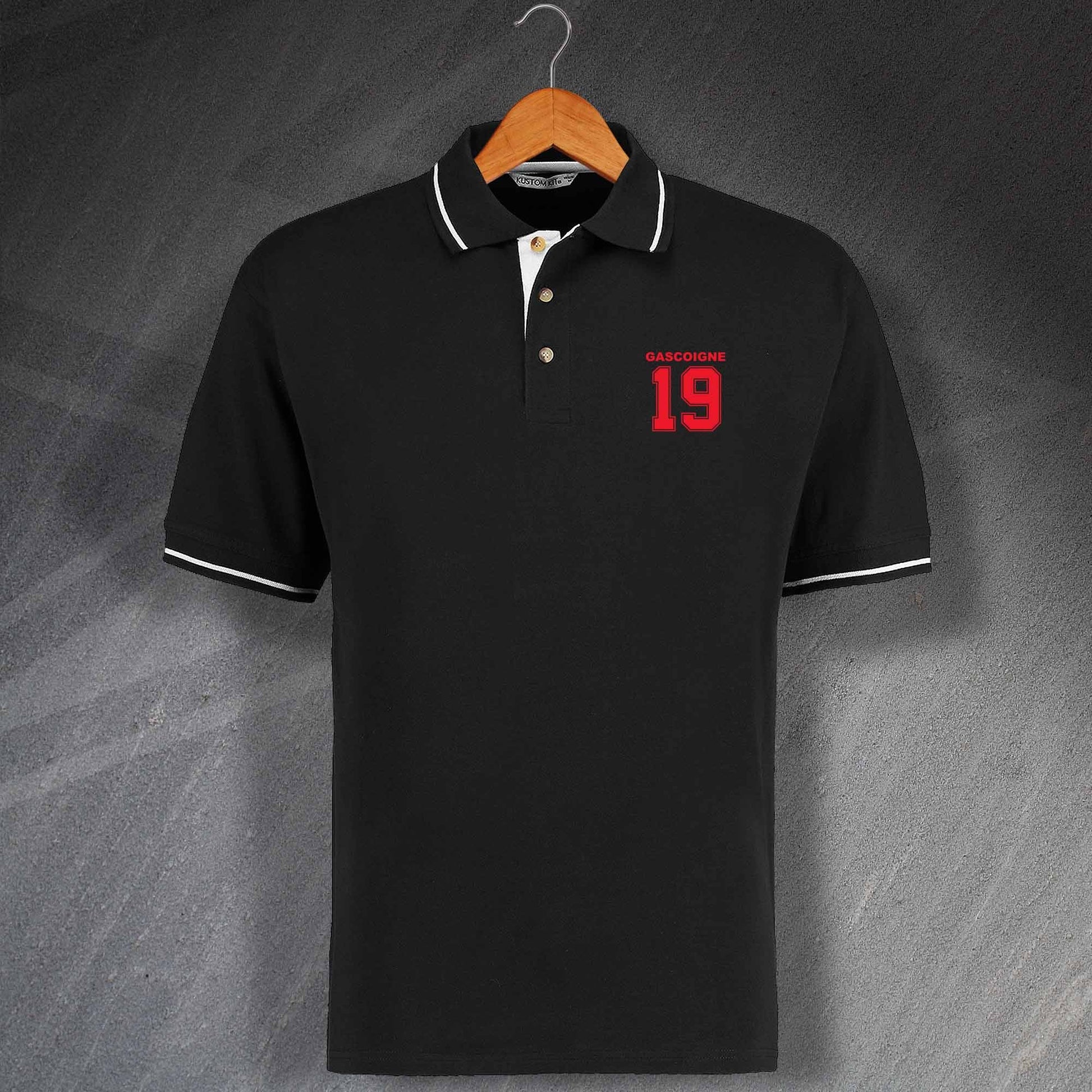 Paul Gascoigne Lazio Polo Shirt