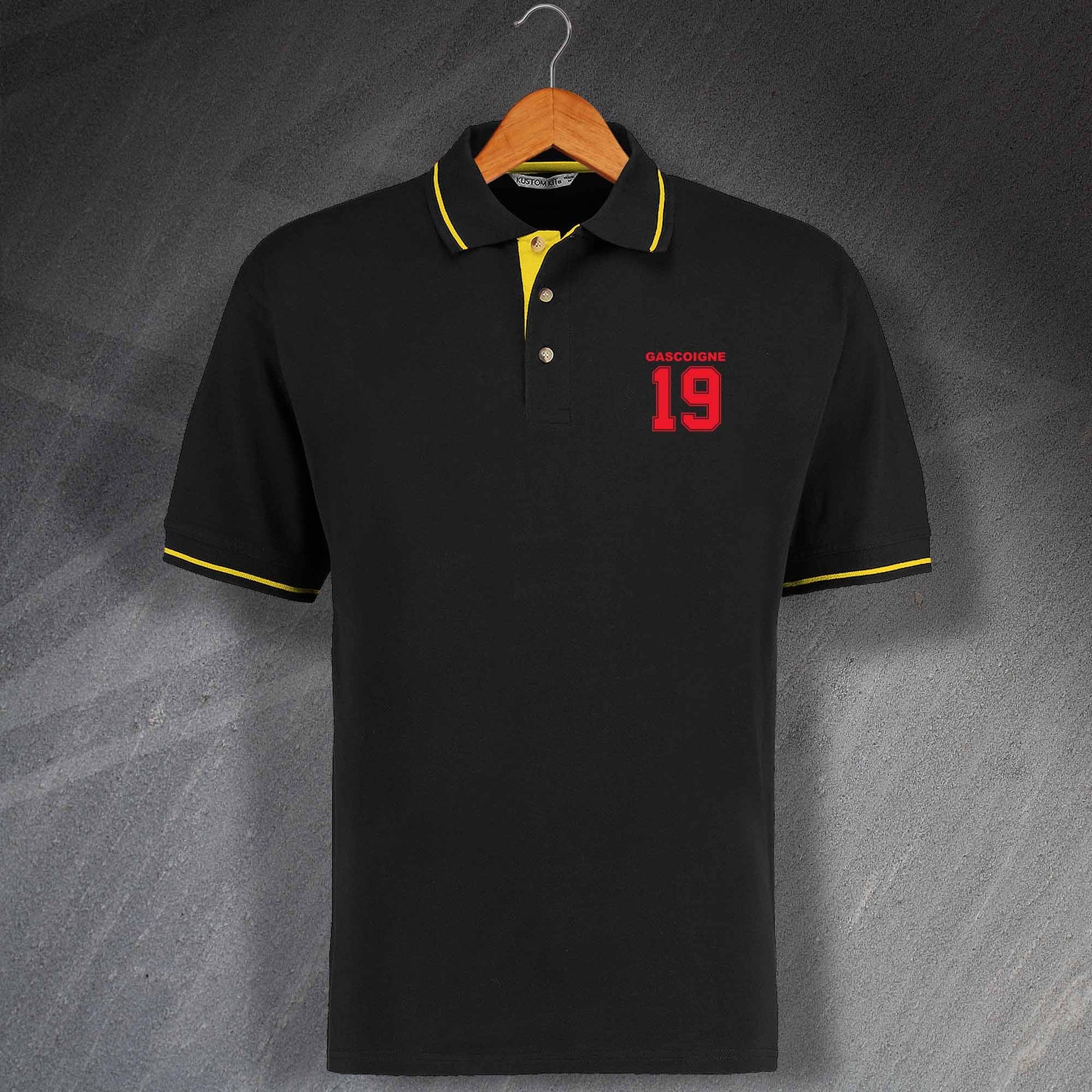 Paul Gascoigne Lazio Polo Shirt